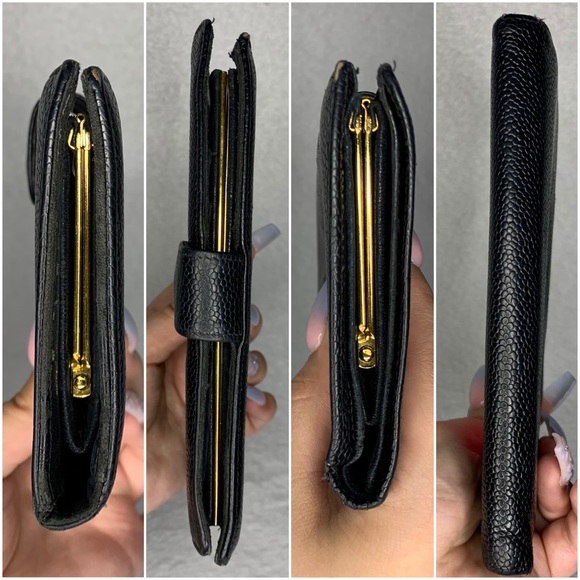 ✨✨✨✨SOLD✨✨✨✨Chanel Leather Vintage Rare Wallet - Picture 4 of 13